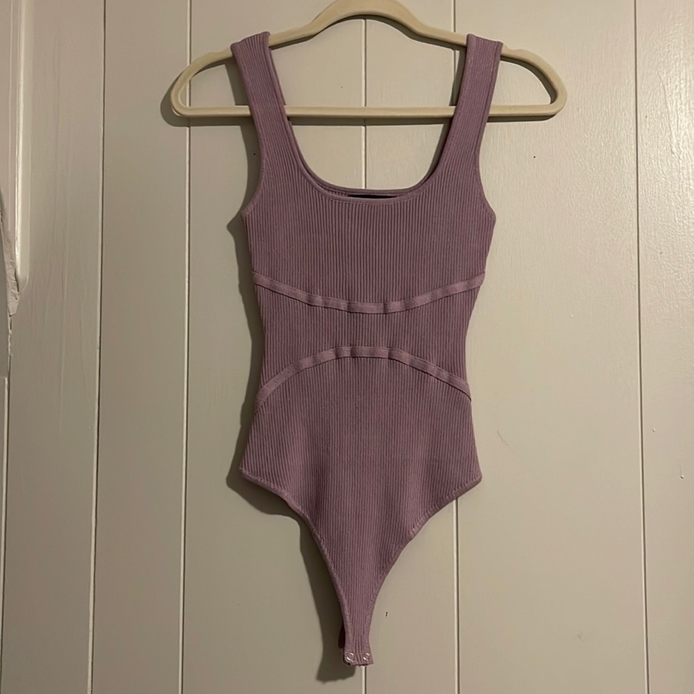 Ribbed bodysuit